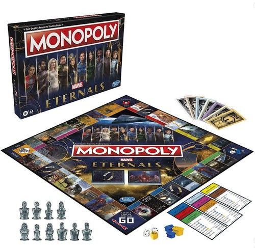 Hasbro Monopoly (englisch) Marvel Star Wars Lightyear Boba Fett Falcon Spiele - Bild 5 von 10