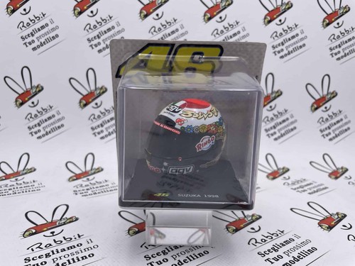 Die Cast Helmets Of Valentino Rossi "Suzuka 1998" Scale 1/5