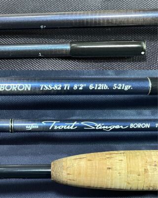 Ufm Ueda Trout Stinger Boron Tss-82 Ti For Cherry Salmon W Ufm Ueda Trout Stinger Boron Tss-82 Ti For Cherry Salmon W