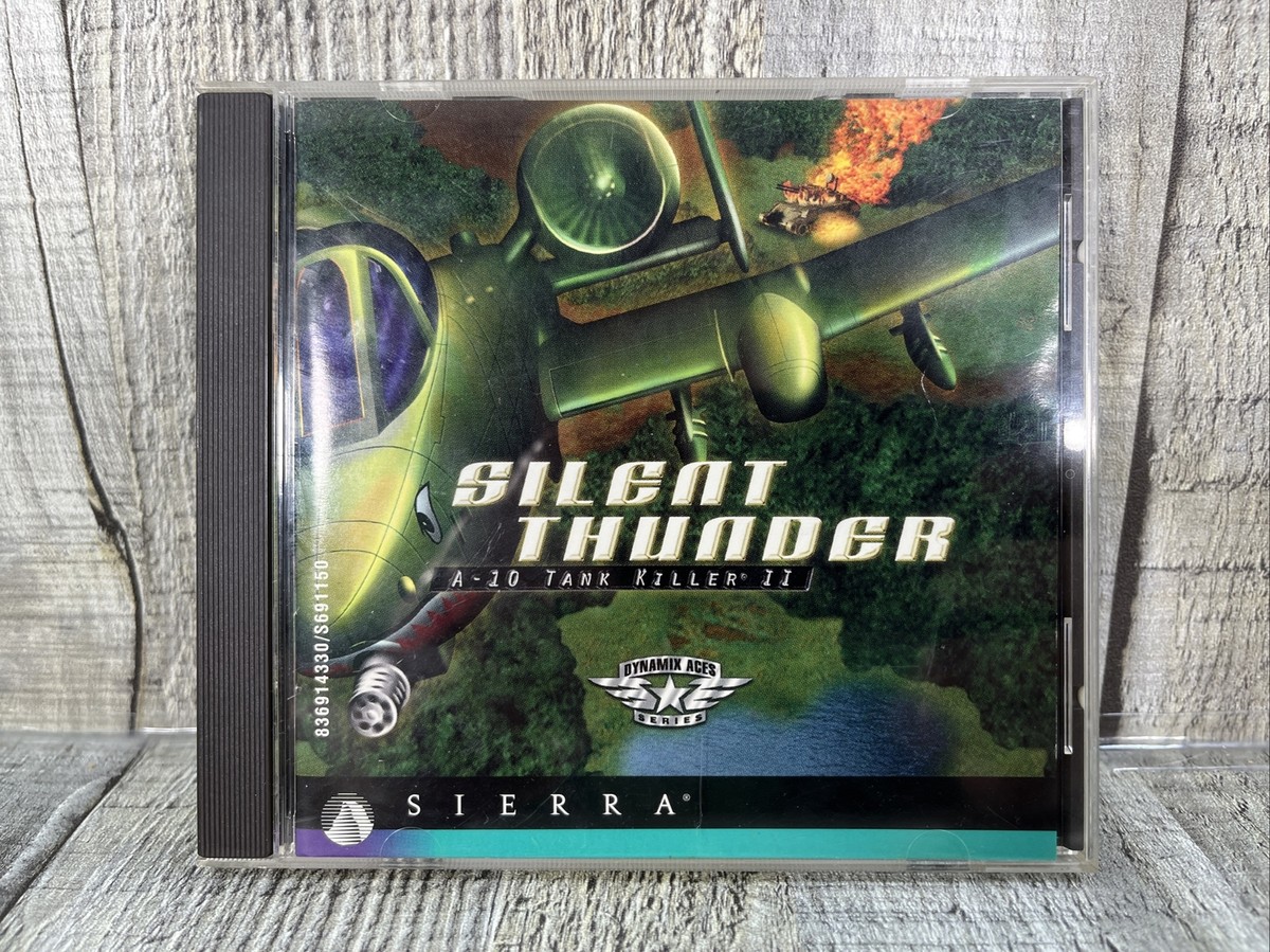 Silent Thunder A-10 Tank Killer II Sierra PC CD | eBay