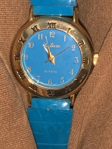 UNIQUE LE BARON QUARTZ WATCH WITH BOTH ROMAN AND ARABIC NUMERALS - 第 2/9 張圖片