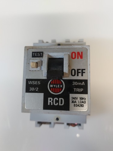 WYLEX WSES 30/2 30 AMP 30mA BS4293 RCCB CIRCUIT BREAKER | eBay UK