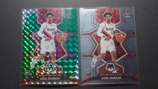 KEON JOHNSON RC 2021-22 Panini Mosaic Green Prizm Base Rookie #225 Trail Blazers