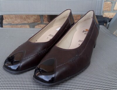 JENNY by ARA Damen Schuhe Halbschuhe Gr. 41 ( 7) H Dunkelbraun NEU NP 49,95 
