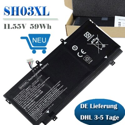 59Wh SH03XL CN03XL akku für  HP Spectre x360 13-AC 13-W000 HSTNN-LB7L