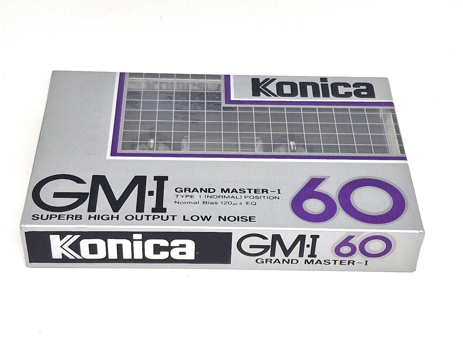 KONICA GM-I 60  Blank Audio Cassette Tape (Sealed) NOS! New