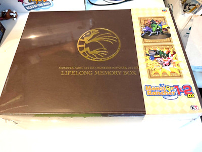 Monster Rancher 1 & 2 DX Anniversary BOX Brandneu Sealed Rare