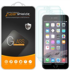 3X Supershieldz for iPhone 6 Plus / 6S Plus Tempered Glass Screen Protector