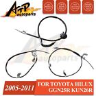 <!--F#f_0-->3pcs Front+Rear LH+RH Hand Brake Cable Set For Hilux GGN25R KUN26R 2005~2016 4X4<!--F/-->