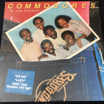 Commodores in the Pocket 12'' Vinyl Album Motown Records M8-955M1 1981 US Press