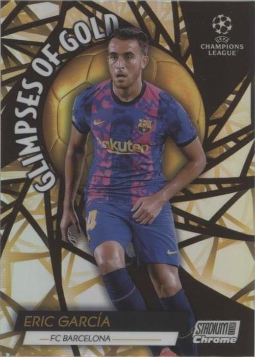 2021-22 Topps Stadium Club Chrome UCL Eric Garcia #GG-EG - 1 of 1