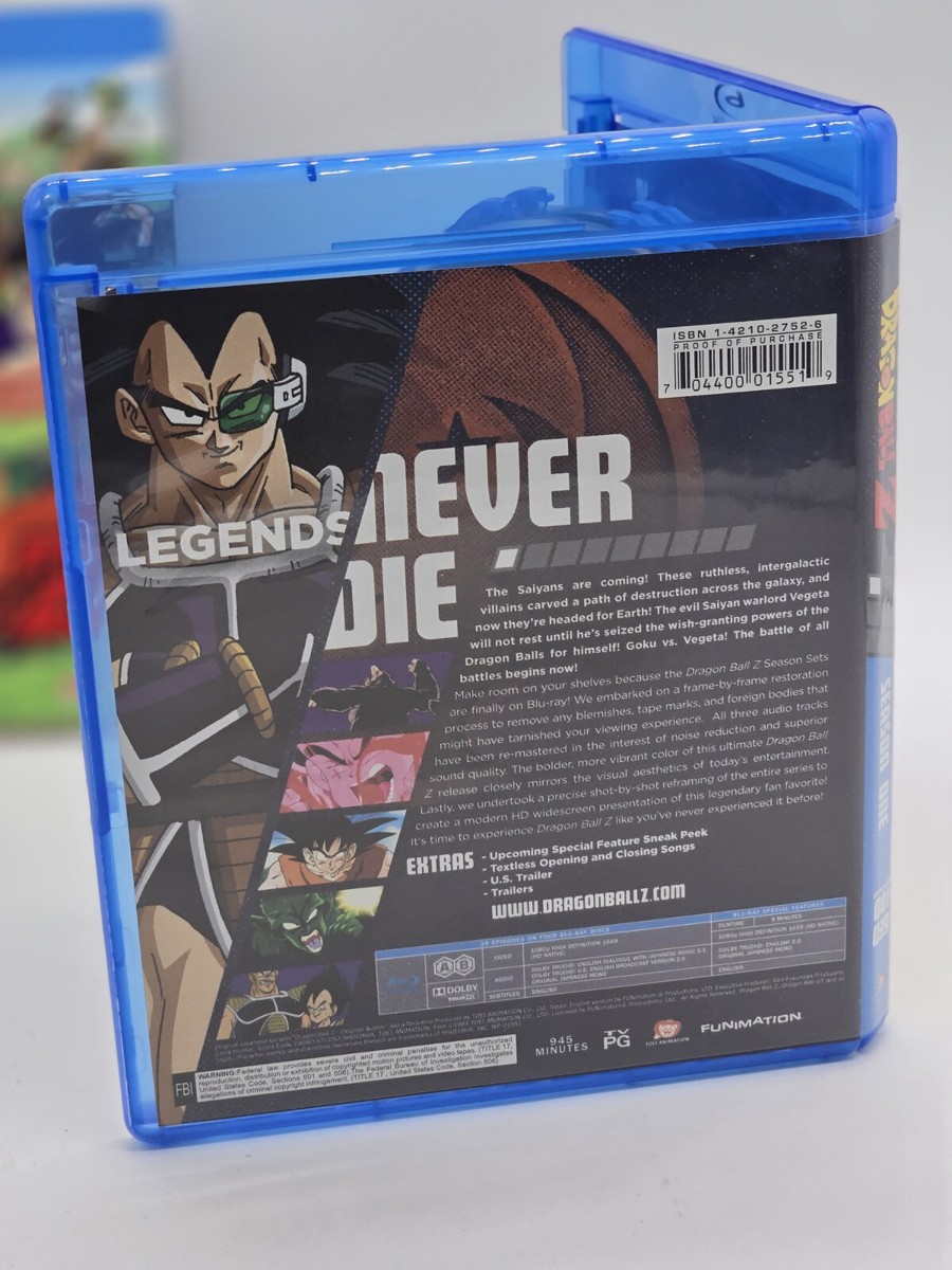 Dragon Ball Z Season 1 Bluray w/ Slip | eBay