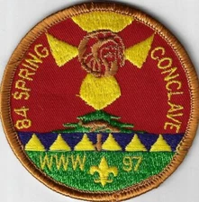 84-'97 Spring Conclave WWW BROWN Border [X-395]