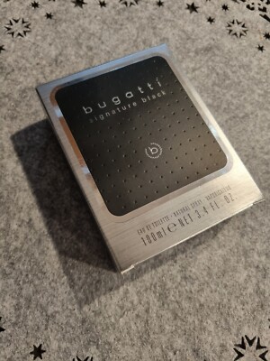 Bugatti Signature Black Herren Parfum EdT Duft Eau de Toilette 100ml