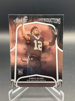 2022 Panini Absolute #INT-8 Chris Olave Introductions Saints READ!