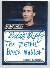Star Trek TNG Inscriptions autograph card  Brian Brophy