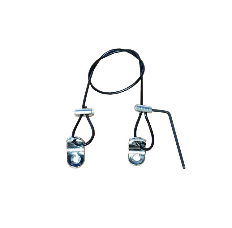 Computer TV Television monitor mouse BLACK Steel cable Wire rope ...