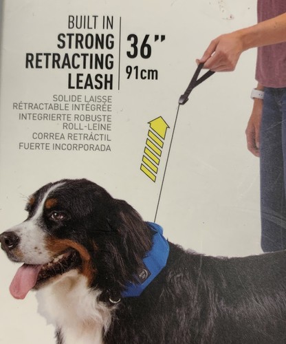 Nite Ize RadDog All-in-One Collar+Leash X-Large Red/Black 36” Strong Retractable - Picture 5 of 7