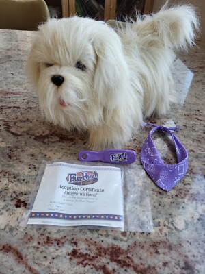Furreal Vintage 2003 friends gogo maltese my walkin' pup interactive puppy dog 