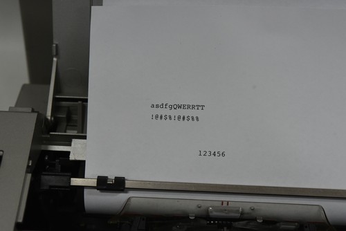 Panasonic KX-R335 Electronic Daisy-Wheel Typewriter with Acu-Spell - Made Japan - Picture 5 of 12