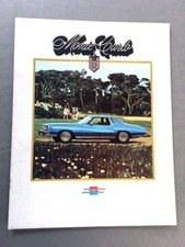 1974 Chevrolet Monte Carlo 12-page Original Car Sales Brochure Catalog 1974 Chevrolet Monte Carlo 12-page Original Car Sales Brochure Catalog