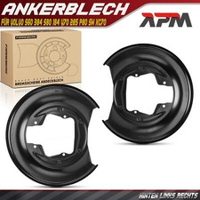 2x Ankerblech Bremsscheibe Hinten für Volvo S60 384 S80 184 V70 285 P80 SW XC70