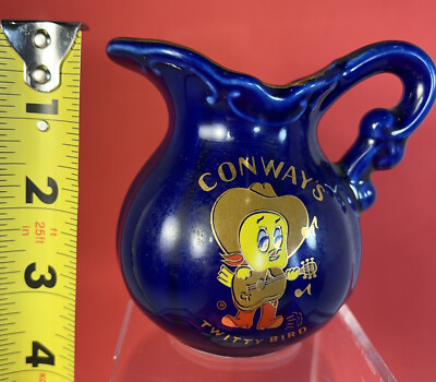 Twitty Bird Conway Twitty's Tweety Bird Miniature Cream Pitcher | eBay