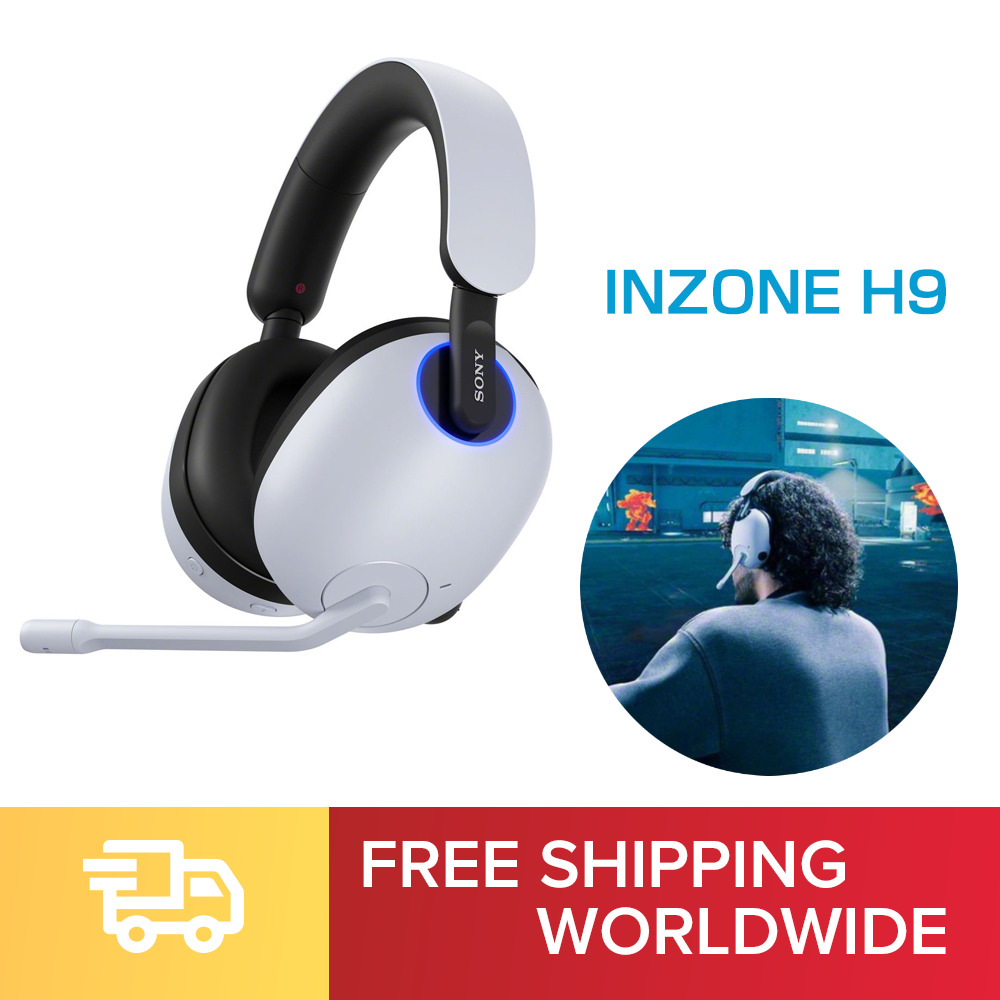 SONY WH-G900N-WZ Gaming Headset INZONE H9 Wireless Model Noise Canceling  White