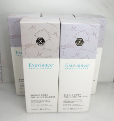 EXUVIANCE PROFESSIONAL BIONIC BODY POLISHING MASQUE 5.3 OZ NWB LOT OF 5