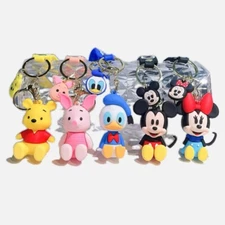 Mickey Mouse, Mini Mouse and Friends 3D PVC Keychain, Backpack Accessoires