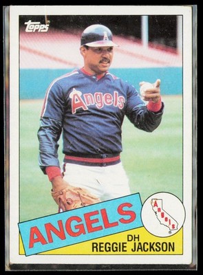 1985 Topps #200 Reggie Jackson
