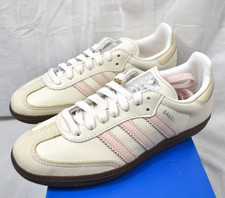Size 8W - Adidas Samba OG W Sneakers Original Cloud White Wonder Quartz IH2751