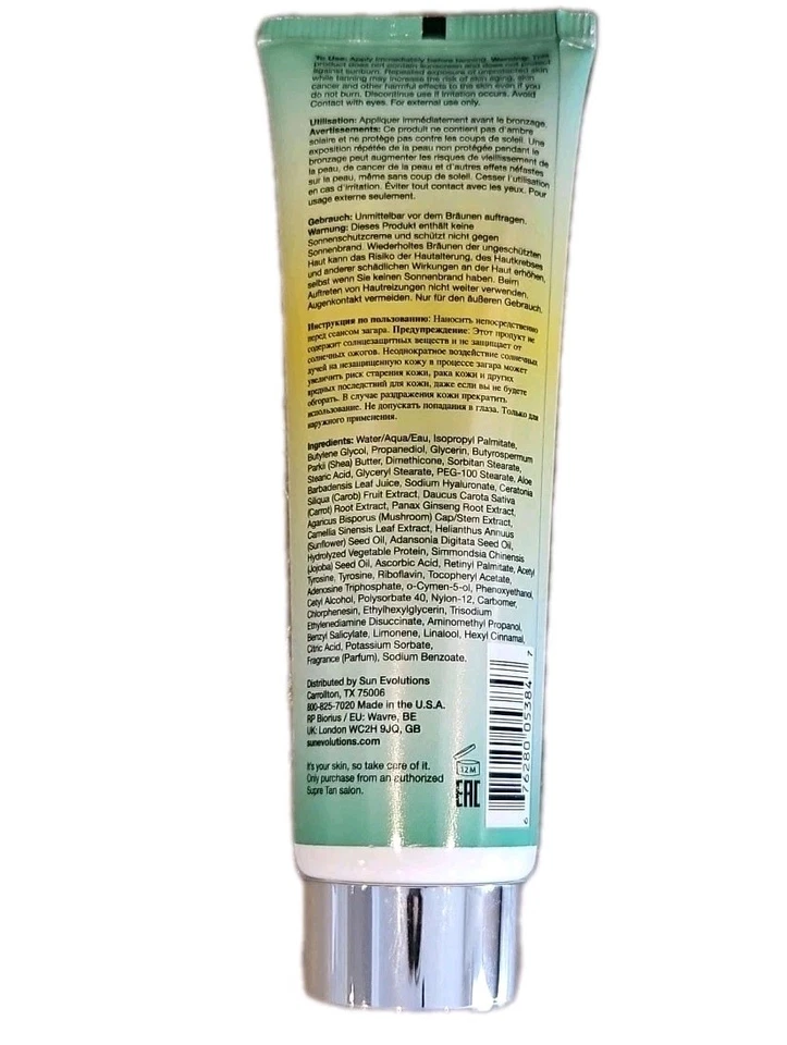 Loción para cama de bronceado facial Pro Tan Beaches and Creme para rostro 2 oz interior exterior Foto 2 de 4