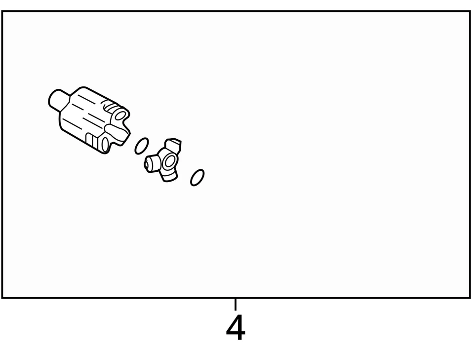 1995-2011 CADILLAC BUICK DTS DEVILLE KIT DE ARTICULACIÓN, FRT WHL DRV SHF 26075588 NUEVO OEM Foto 3 de 3