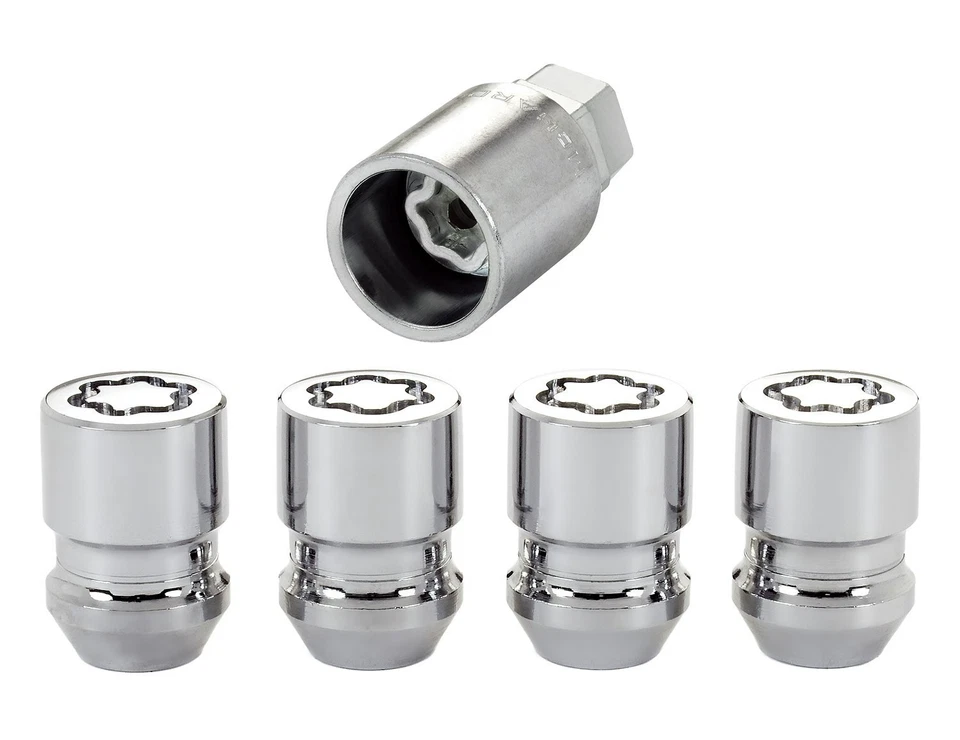 1 Wheel Lock Set MCGARD Chrome 4 Locks / 1 Key  M12 x 1.5 Thread - Image 2 of 3