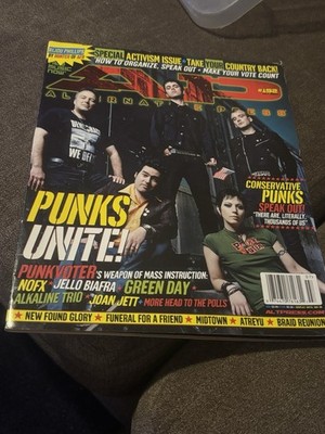 Alternative Press Magazine Green Day Nfg Underoath FOB Fall Out Boy Punks Unite