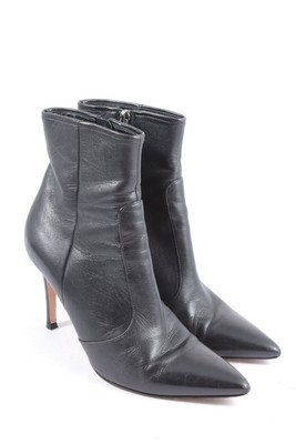 GIANVITO ROSSI Reißverschluss-Stiefeletten Damen Gr. DE 37 schwarz Casual-Look