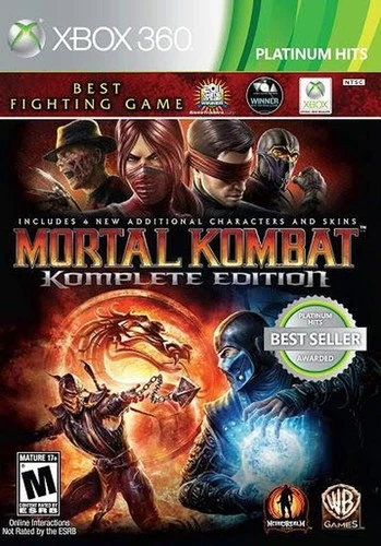 Mortal Kombat Komplete Edition [Platinum Hits] - Xbox 360 - Loose Game