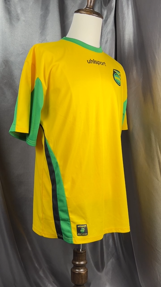 Vintage Uhlsport Jamaica National Team Jersey 08/09 Home Size L