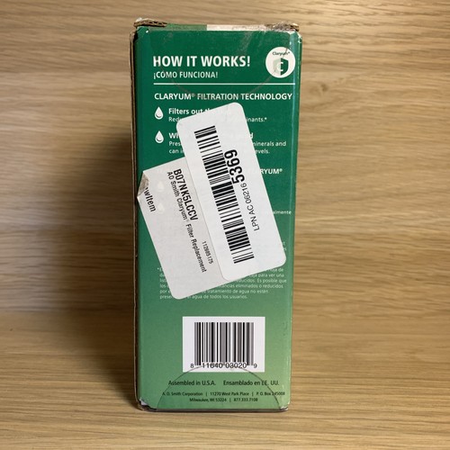 NEW AO SMITH Clean Water Filter Claryum Filter Replacement AO-US-100-R New - Picture 3 of 6