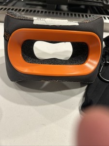 BULLBIRD Bullrest BR2 Orange Gray Commuter Travel Neck Pillow