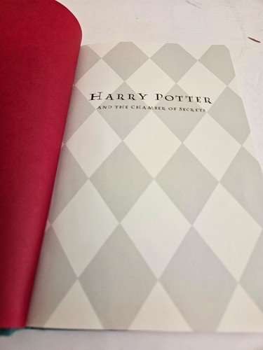 Harry Potter & the Chamber of Secrets JK Rowling HCDJ - Picture 3 of 10