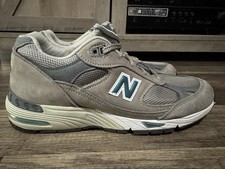 New Balance 991 Gray Running Sneakers Shoes Womens Size 9.5 B Made In USA M991GL