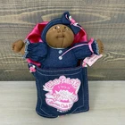 1996 Cabbage Patch Kids CCE Rosie in Pocket AA Hand Signed Soft Sculpture Doll