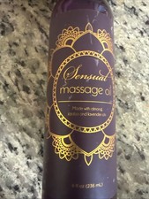 NEW Aromatherapy Sensual Massage Oil for Couples - Relaxing 16 Fl Oz