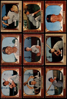 1955 Bowman Boston Red Sox Near Team Set 2.5 - GD+ 7078071 (11 / 19 cards)