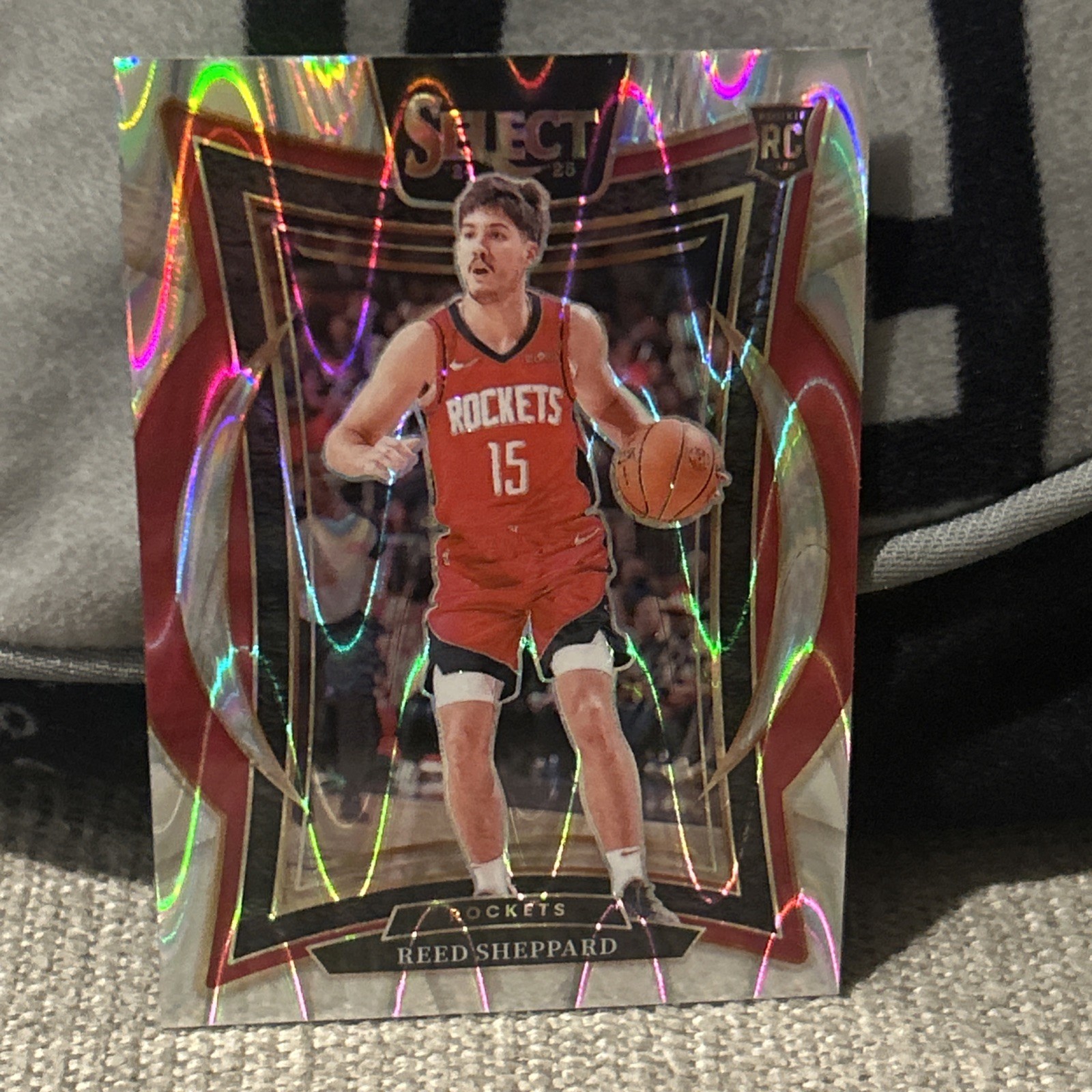 2024-25 Panini Select - Concourse Reed Sheppard #68 Silver Prizm (RC)