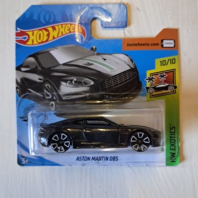 2019 Hot Wheels ASTON MARTIN DBS HW Exotics 10/10 schwarz OVP