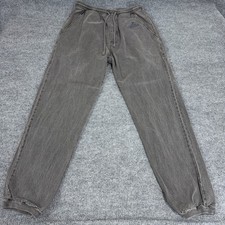 Crazy Shirt Hawaii Crater Dyed Men L Jogger Pants Drawstring Embroidered Logo