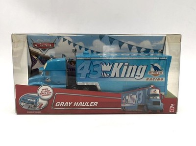Disney Pixar Cars King Gray Hauler 1:55 Truck Rare VHTF Semi